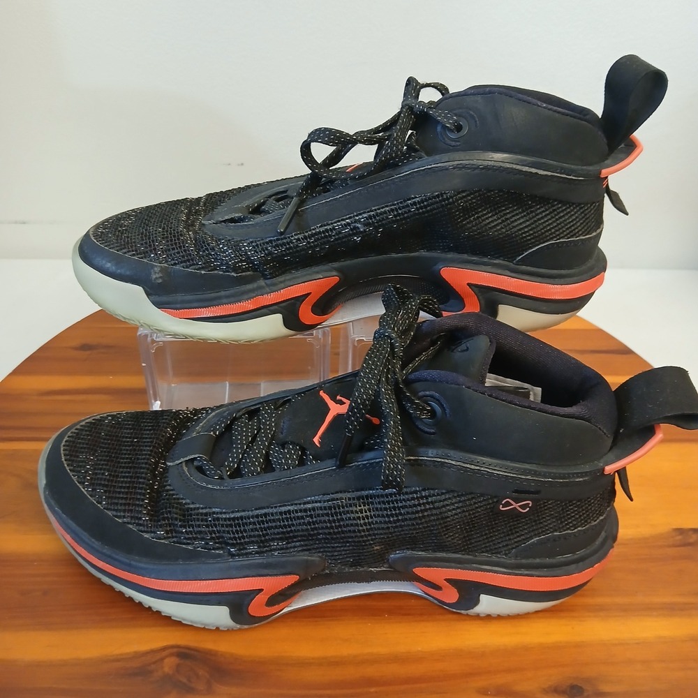 Nike Air Jordan 36 Men 8 Black Infared 23 Shoes Sneakers CZ2650-001